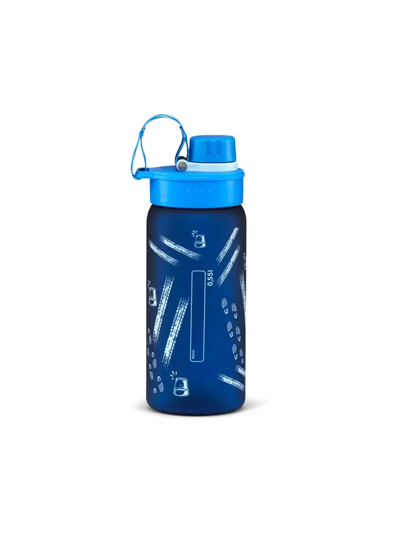 ERGOBAG | Trinkflasche Weltall | dunkelblau